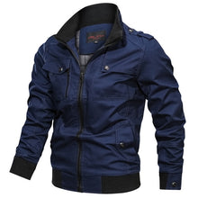 Load image into Gallery viewer, Fashion Varsity Jacket Men 2019 New Casual Solid Military Jackets
