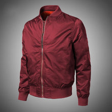 Load image into Gallery viewer, Fashion Varsity Jacket Men 2019 New Casual Solid Military Jackets